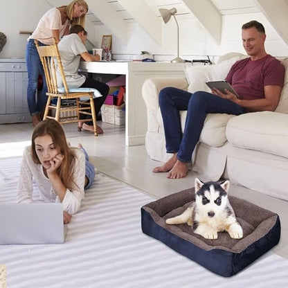 PUPPBUDD Dog Beds for Medium Dogs