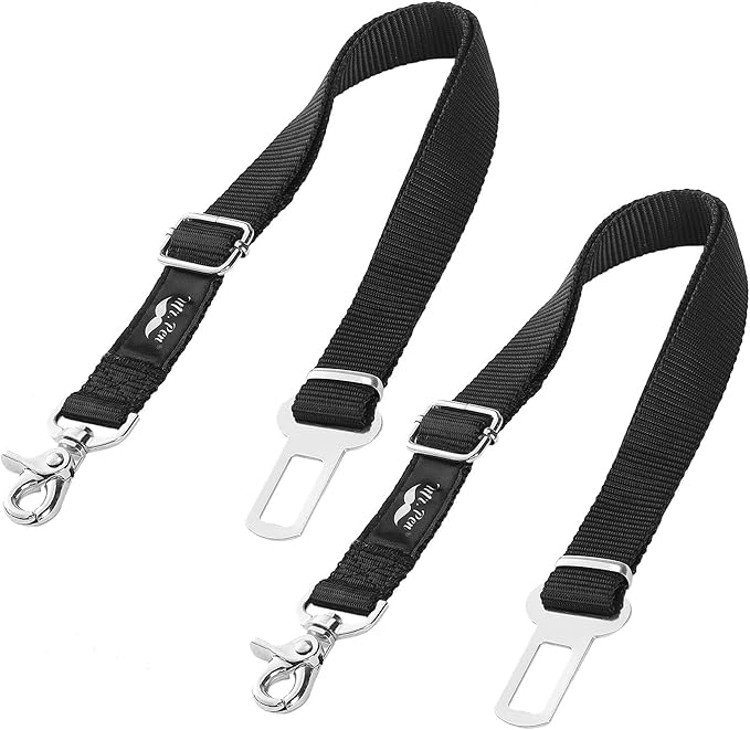 Mr. Pen- Dog Seat Belt, 2 Pack, Adjustable Dog Seat Belt for Car, Dog Seatbelt, Dog Car Seat Belts, Seat Belt for Dogs in Car, Dog Car Seat Belt, Dog Car Leash, Dog Seatbelt Harness, Pet Seatbelt