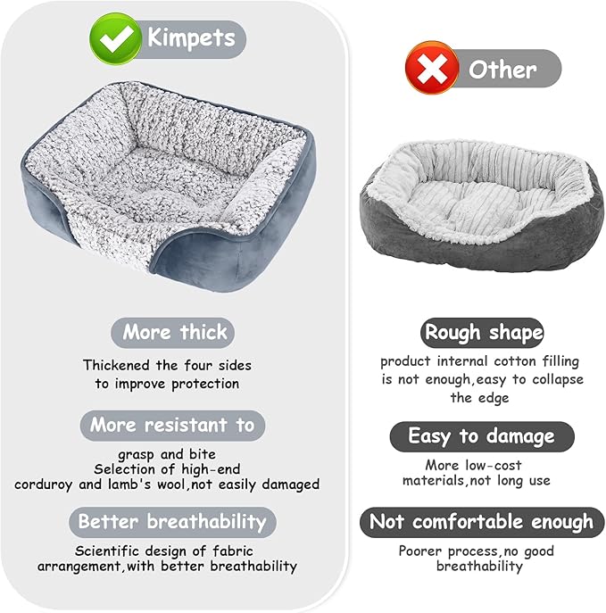 Dog Bed Orthopedic Dog Beds for Small Medium Dogs