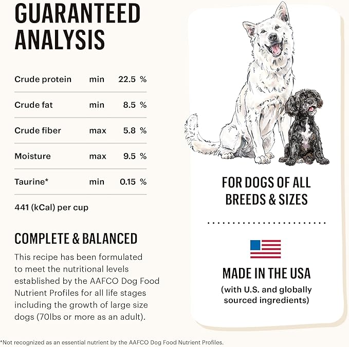 The Honest Kitchen Human Grade Dehydrated Whole Grain Dog Food – Complete Meal or Dog Food Topper – Beef 4 lb (makes 16 lbs)