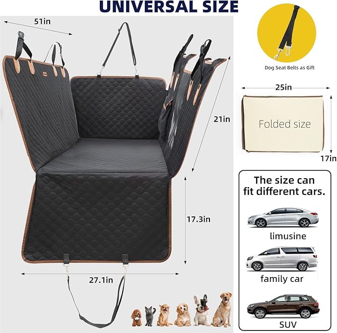 Back Seat Extender for Dogs