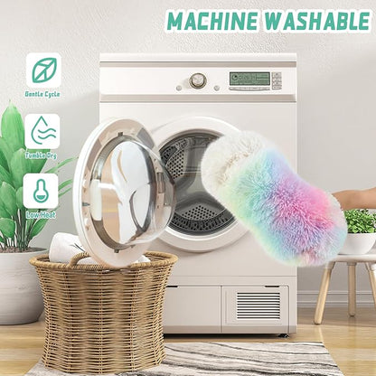 NOYAL Dog Bed Round Hooded Plush Cat Cave