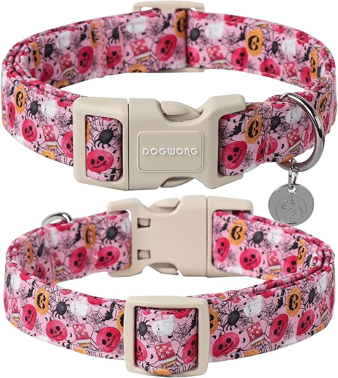 DOGWONG Pumpkin Dog Collar