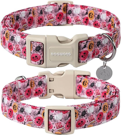DOGWONG Pumpkin Dog Collar