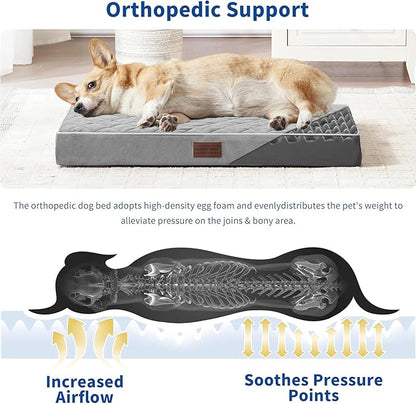 SunStyle Home Orthopedic Dog Beds for Medium Dogs