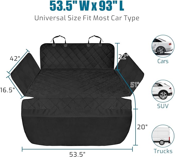 Veckle Dog Cargo Cover for SUV