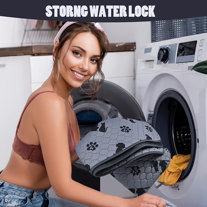 JUMEIHUI Washable Pee Pads for Dogs 36X41（Pack of 2）