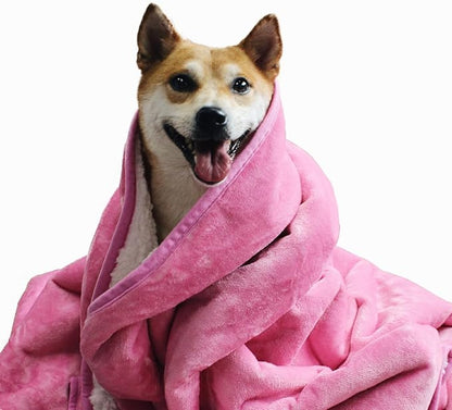 Bucephalus Waterproof Dog Blanket (Pink,50"×60")