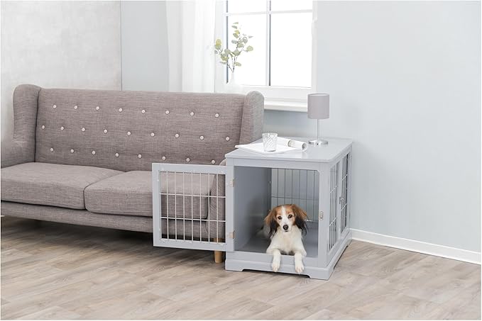 TRIXIE 29.5" Indoor Dog Crate 25 lb,