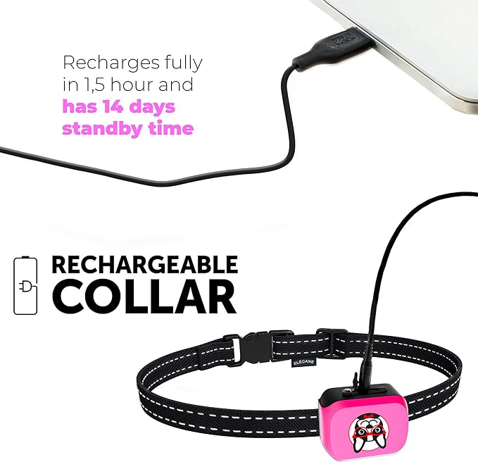 Small Dog Bark Collar Rechargeable 5-15lbs -