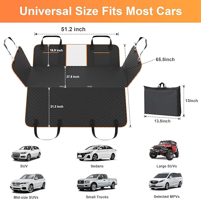 Back Seat Extender 330LB Waterproof