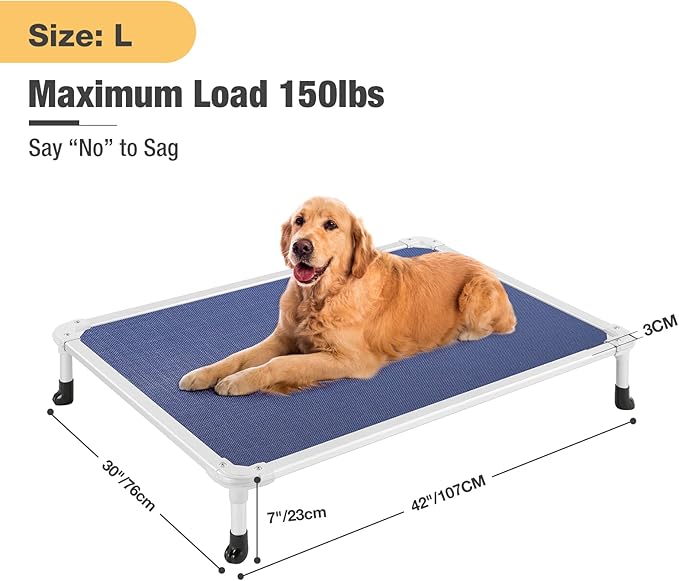 Veehoo Chew Proof Elevated Dog Bed CWC2003