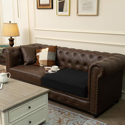 nanbowang Waterproof Dog Bed Covers Replacement Washable Pet Hair Easy to Remove 20x30 Black