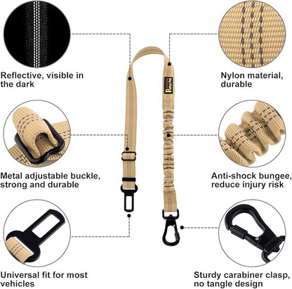 Plutus Pet Dog Seat Belt for Car