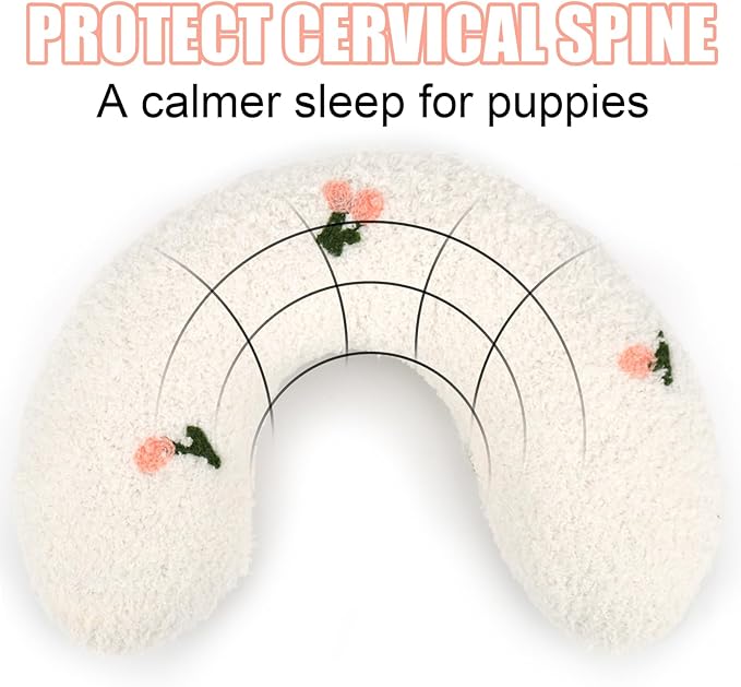 BABORUI Dog Calming Pillow for Small Dogs