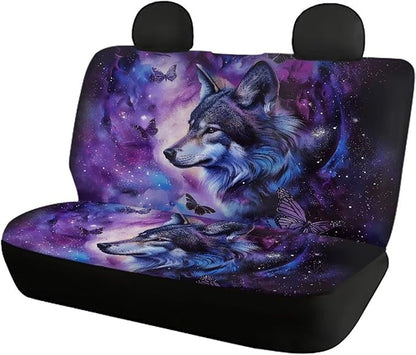 Galaxy Wolf Automotive Full Set Seat Covers 4