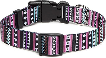 Adjustable Dog Collar with Patterns