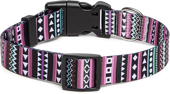 Adjustable Dog Collar with Patterns