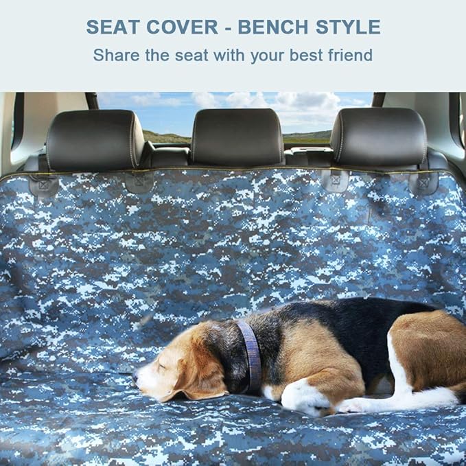 Dog Seat Cover for Car Back Seat