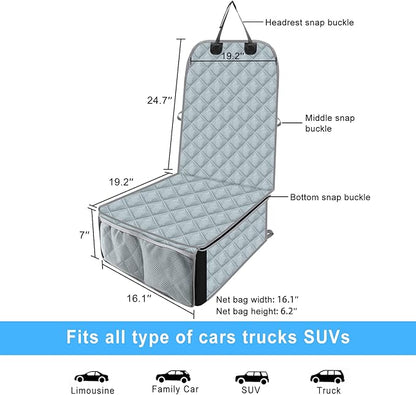 Dog Seat Cover for Front Seat (1 Pack,