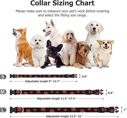Cotton Handmade Dog Collar Cute and Distinctive Patterns