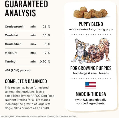 The Honest Kitchen Whole Food Clusters Puppy Whole Grain Chicken Dry Dog Food, 1 lb Bag