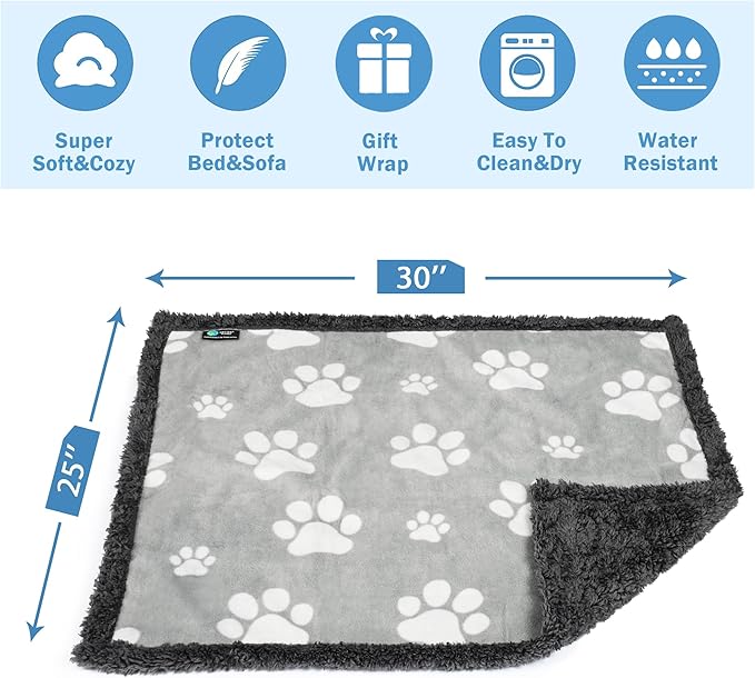 Kritter Planet Waterproof Paw Blankets