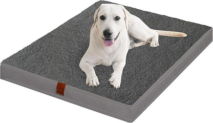 Easy-Going Dog Bed for Medium Dogs (30x20x3 in,