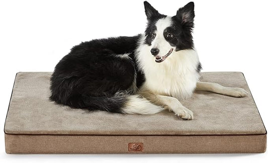 Bedsure Memory Foam Dog Bed for Large Dogs