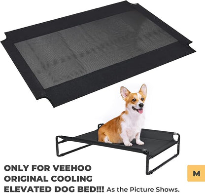 Veehoo Dog Bed Replacement Cover for CWC2201, Size M, Black