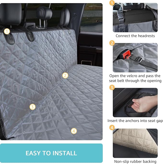 Dog Seat Covers for Trucks F150 F250 F350 Dog