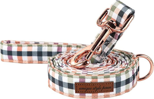 Unique Style Paws Cotton Dog Collar with Bow