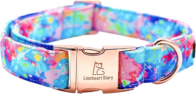 Lionheart glory Dog Collar Colorful Dog Collar Premium