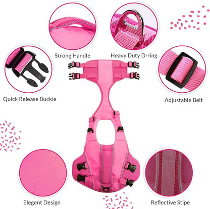 ASENKU Dog Life Jacket with Rescue Handle