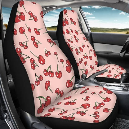 Cherry Car Seat Covers Full Set of 2