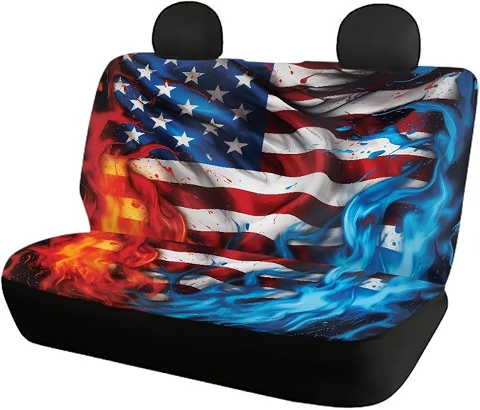 Fire American Pattern Seat Cover Sets for Cars