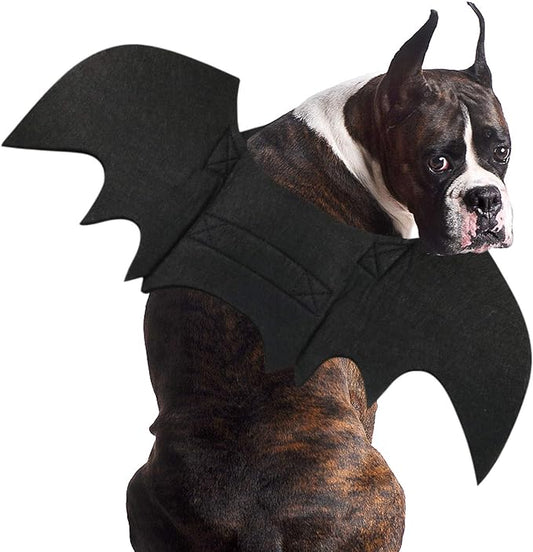 Rypet Dog Bat Costume - Halloween Pet Costume Bat Wings Cosplay Dog Costume Cat Costume for Party XL