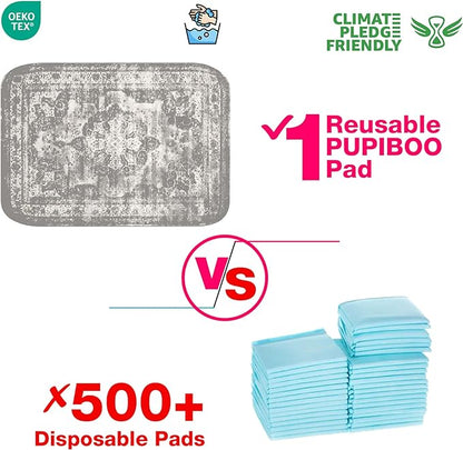 Washable Pee Pads for Dogs 100% Waterproof,