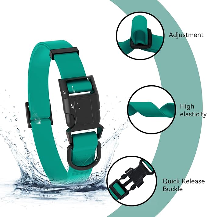 Waterproof Dog Collar 9.5-14.1 inch)