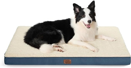 Bedsure Large Dog Crate Bed 75 lbs,