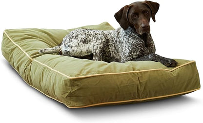 Buster Reversible Rectangle Pillow Style Dog Bed (42 x 30 in.)
