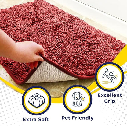 Muddy Mat® AS-SEEN-ON-TV Highly Absorbent Microfiber Door Mat and Pet Rug 35"X24"