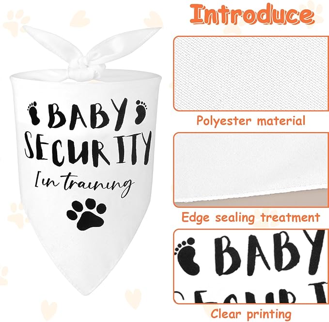 Dog Bandana Pregnancy Announcement Bandana for Dogs Baby