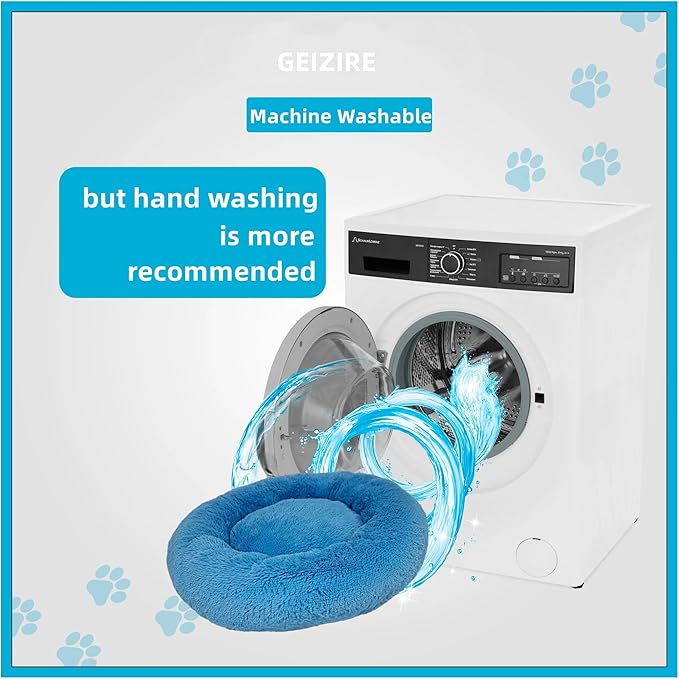 Geizire 20/24 inch Cat Bed Dog Bed for Cats