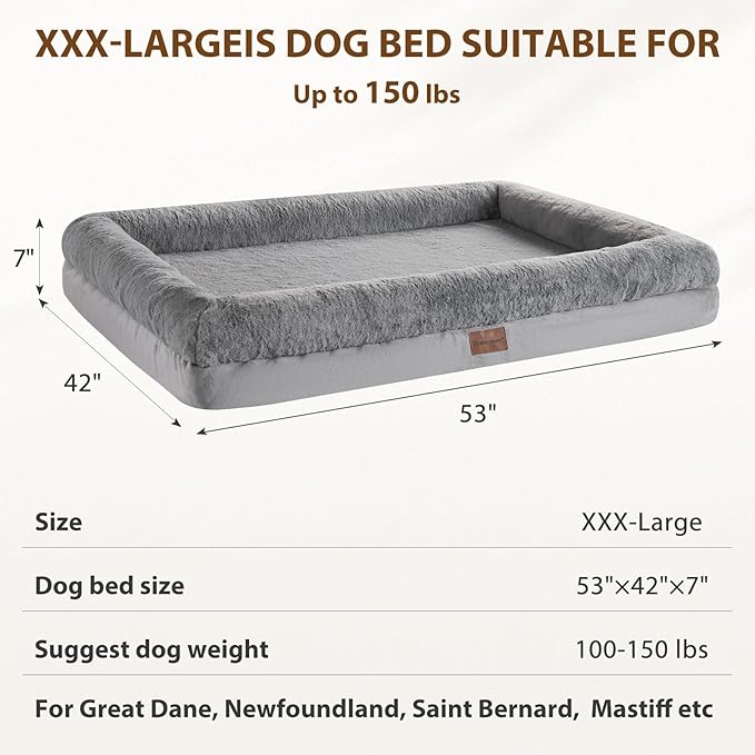 BFPETHOME Jumbo Sofa Dog Bed