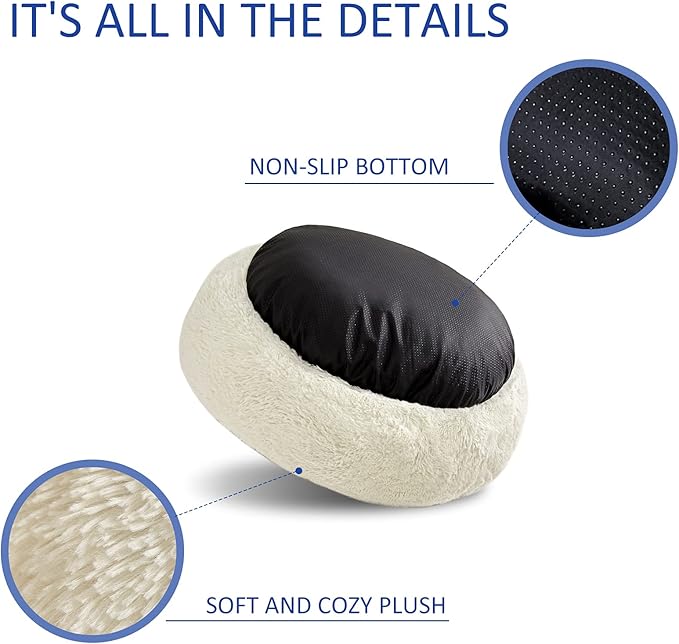 Washable Dog Round Bed Medium