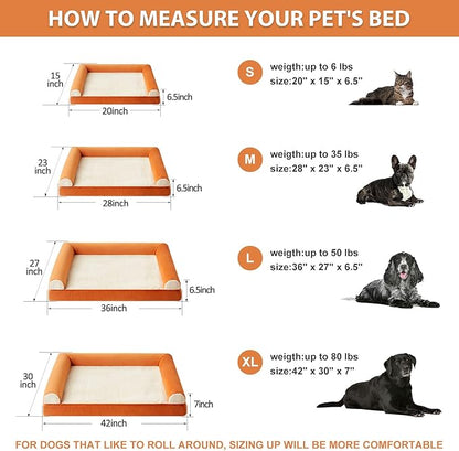 BFPETHOME Washable Dog Beds for Extra Large Dogs