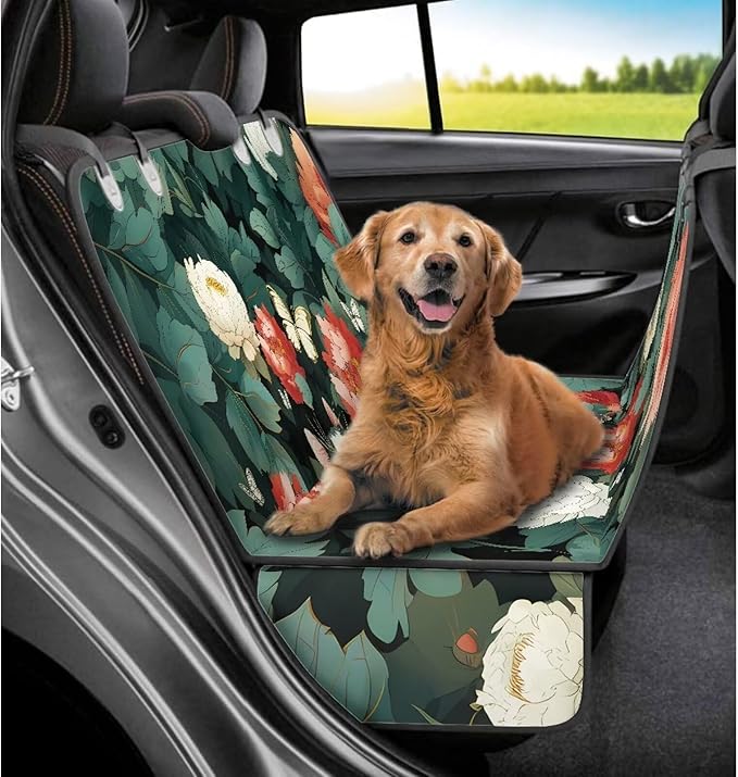 AFPANQZ Flowers Cat Dog Cat Seat Cover Bucket