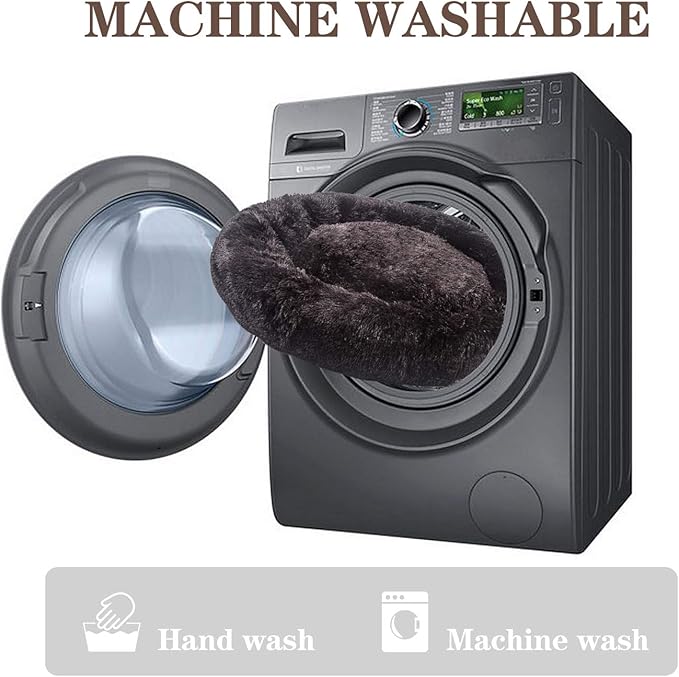 MFOX Calming Dog Bed (L/XL/XXL/XXXL) for Medium and 25/35/55/100lbs