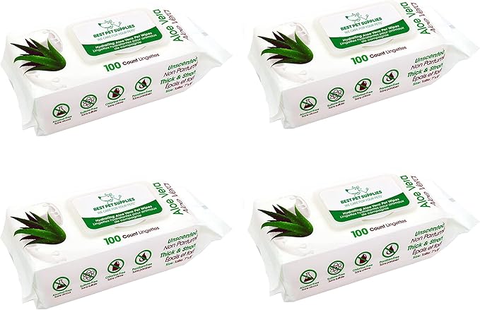 Best Pet Supplies Dog Wipes 400 Pack,